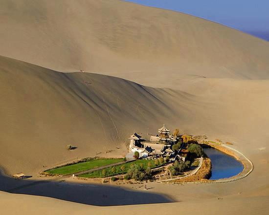 Crescent Lake - Dunhuang - Gansu China