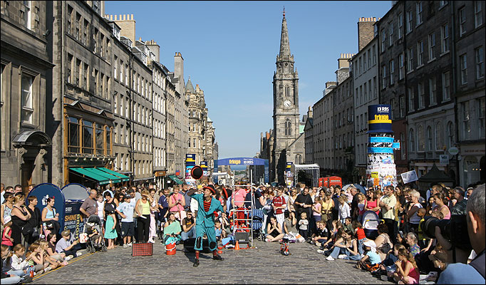 Edinburgh Fringe Festival Scotland