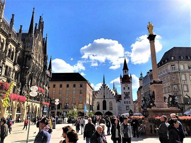 Marienplatz Munich Germany-Tourism