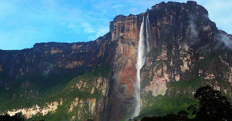South America Angel Falls - Venezuela's Canaima National Park. FrizeMedia