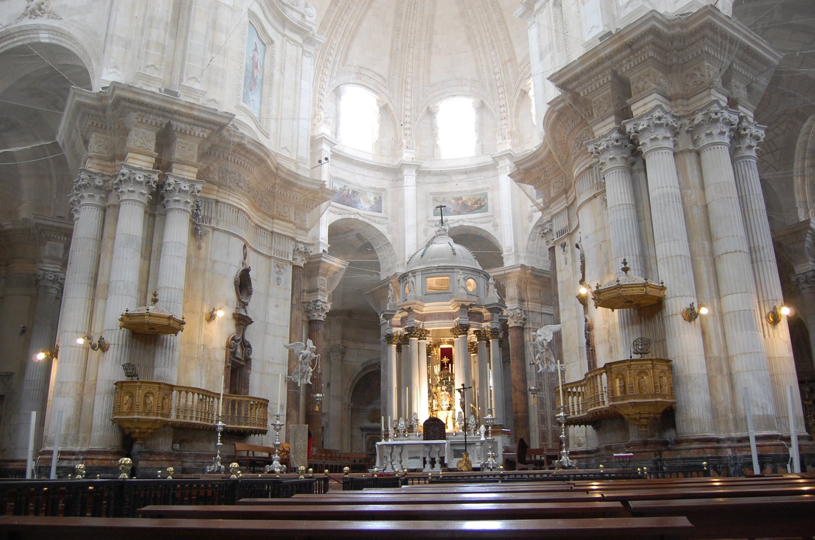 Andalucia Cathedral Of cadiz Spain - FrizeMedia