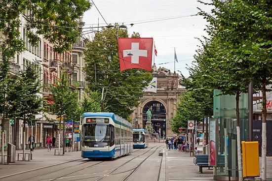 Bahnhofstrasse Street Switzerland