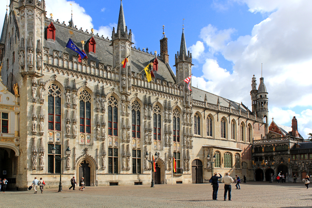 Brussels Tourism - Bruges - Stadhuis - TownHall - Belgium - FrizeMedia