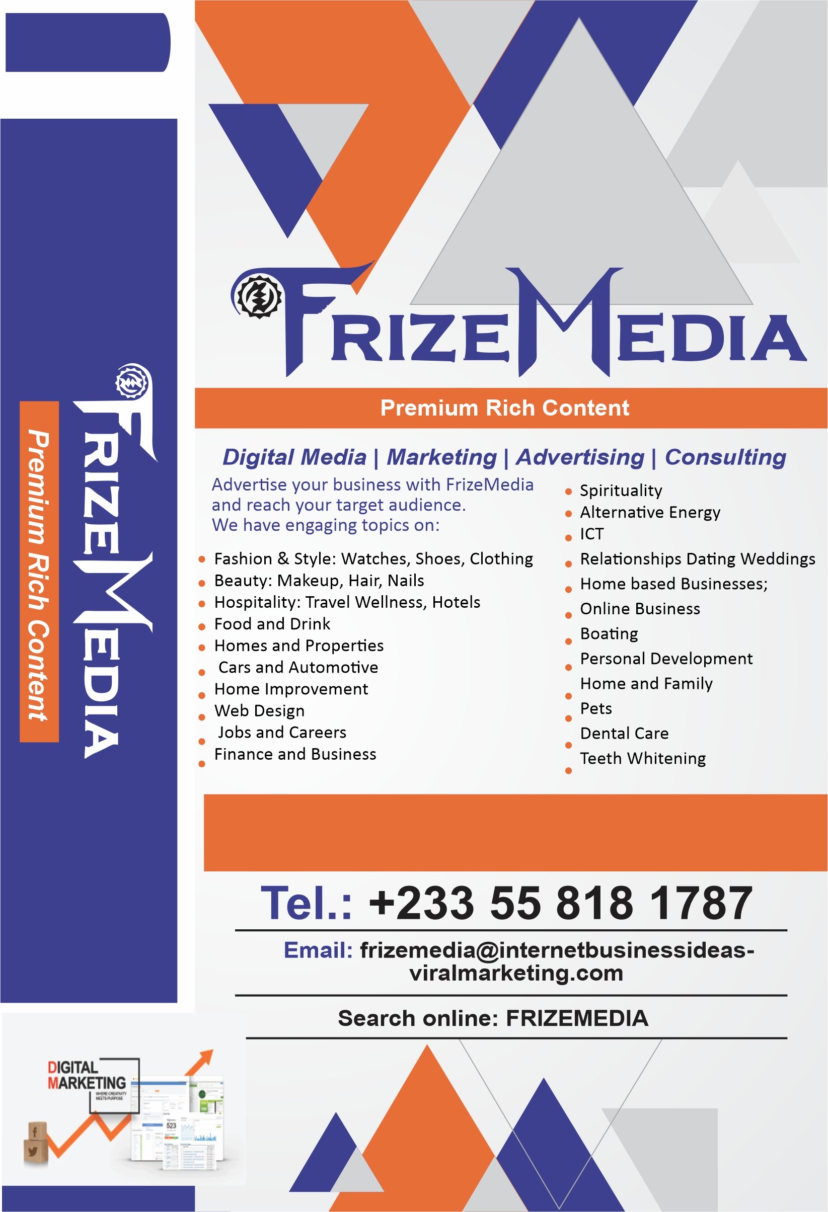 FrizeMedia Premium Rich Content