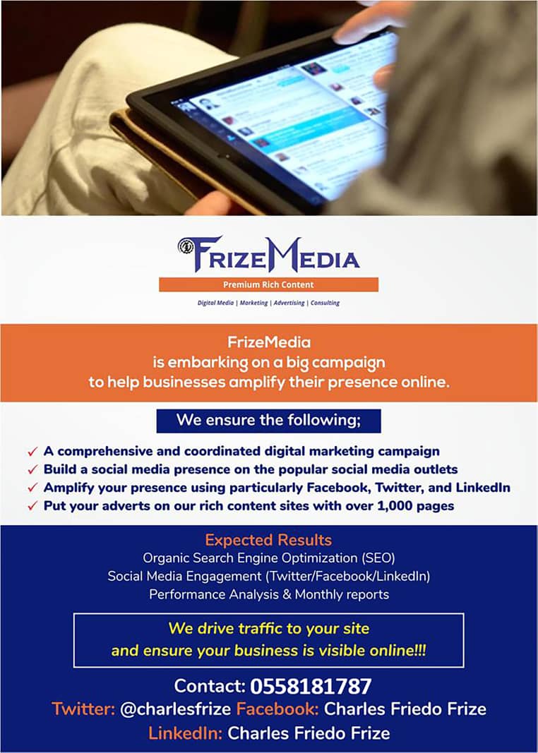 FrizeMedia - Social Media Marketing Advertise With Us