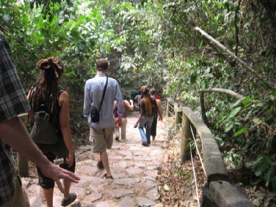 Hiking Kakum National Park