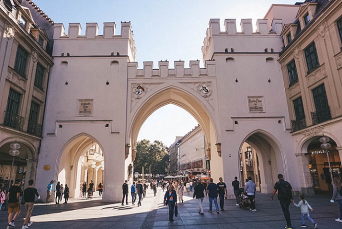 Karlsplatz Munich Germany