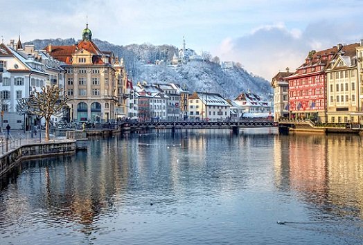 Lucerne Old Town Switzerland