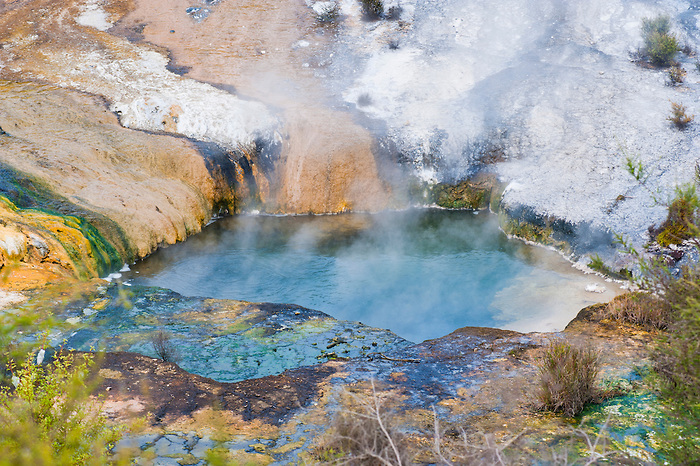 Orakei Korako Geyserland Rotorua NewZealand - FrizeMedia