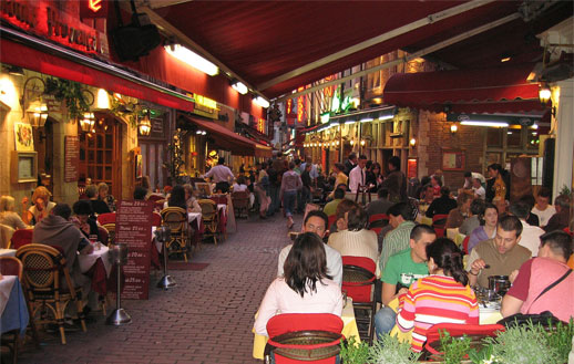 Rue des Bouchers Brussels