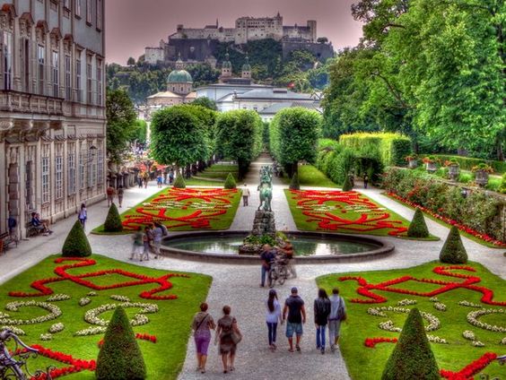 Salzburg Mirabell Palace Austria - FrizeMedia