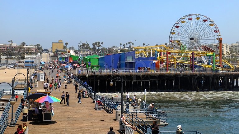 #SantaMonica - #BeachCity In Southern #California #Travel #FrizeMedia