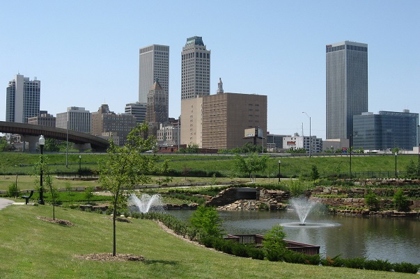 Tulsa Downtown Skyline - FrizeMedia - Digital Marketing And Advertising - Charles Friedo Frize